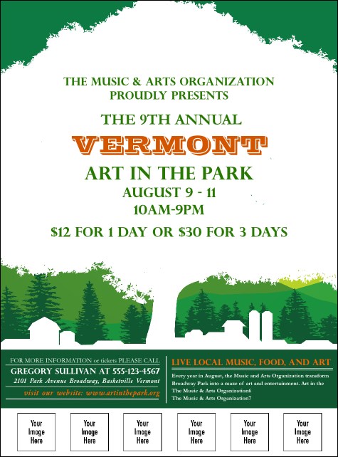 Vermont Flyer Product Front