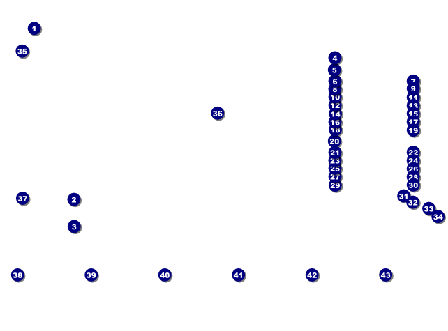 Football Schedule Logo Flyer Front Field Markers