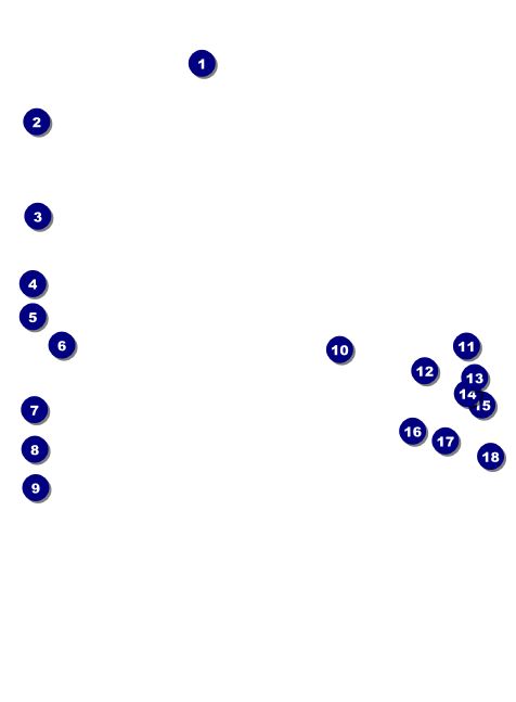 Power Lifting Invitation Front Field Markers