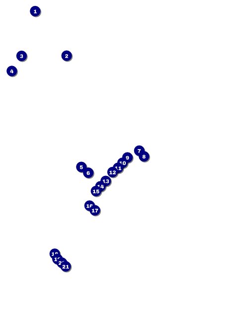 All Purpose Angle Flyer Front Field Markers
