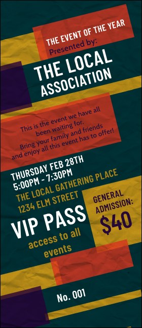 All Purpose Blocks VIP Pass Product Front